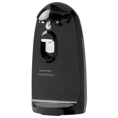 Black & Decker Can Opener, Grand Openings , Black - CO1200B