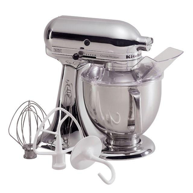 Kitchenaid Mixer Review on Kitchenaid Custom Metallic Series 5 Quart Stand Mixer  Chrome Reviews