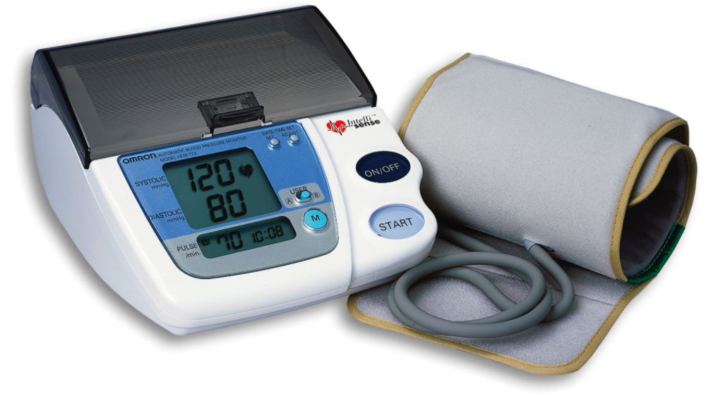 Auto-Inflate Intellisense Blood Pressure Monitor