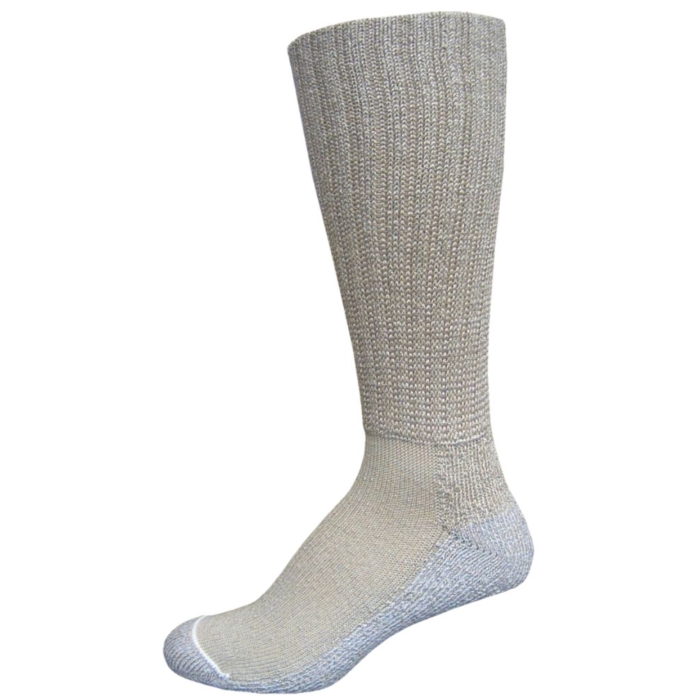 X-Static Diabetic Crew Sock Khaki