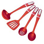 KitchenAid Culinary Utensils, 4 pc. Red