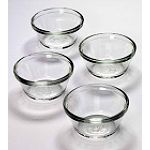 Anchor Hocking Glass Custard Cups, 6 oz 4 piece