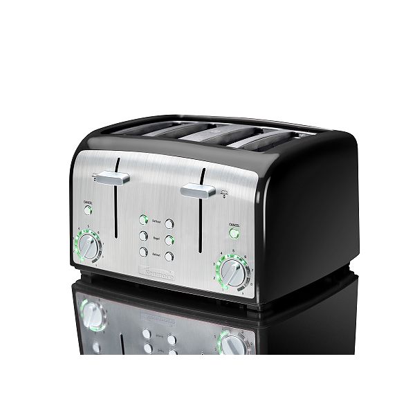 Kenmore Black/Stainless 4-Slice toaster - Black