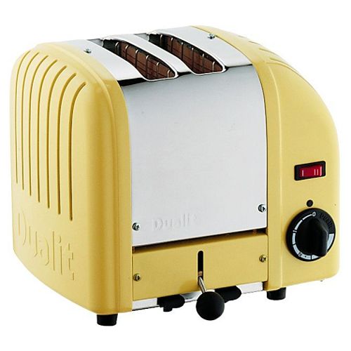 Dualit Classic Bread 2 Slice Toaster Canary Yellow - 20298 Best Price