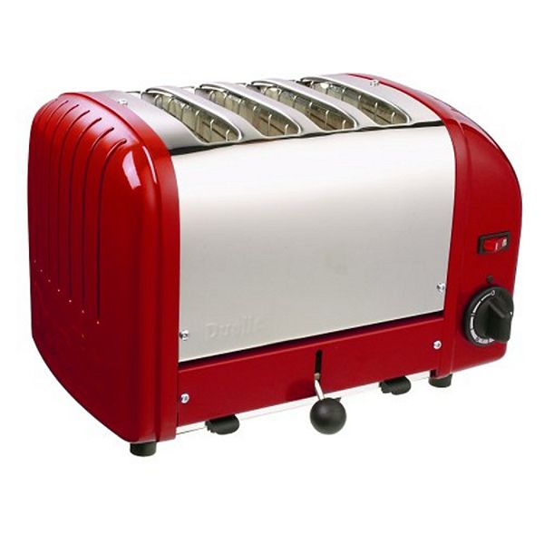Dualit Classic Bread 4 Slice Toaster Red - 40417