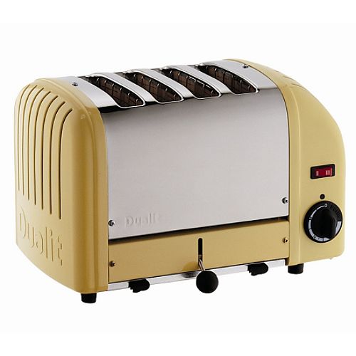 Dualit Classic Bread 4 Slice Toaster Canary Yellow - 40416