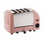 Dualit Classic Bread 4 Slice Toaster Petal Pink
