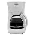 Delonghi 4-cup Automatic Drip Coffee Maker, White
