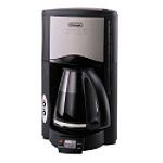 Delonghi 12-cup Programmable Automatic Drip Coffee Maker, Black
