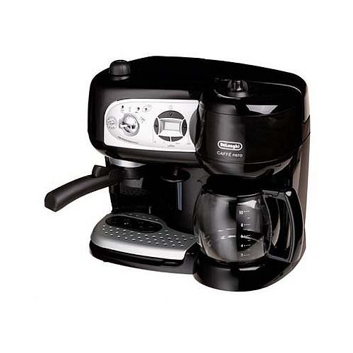 Delonghi Espresso, Cappuccino, & Drip Coffee Maker Combo Machine - BCO264B 