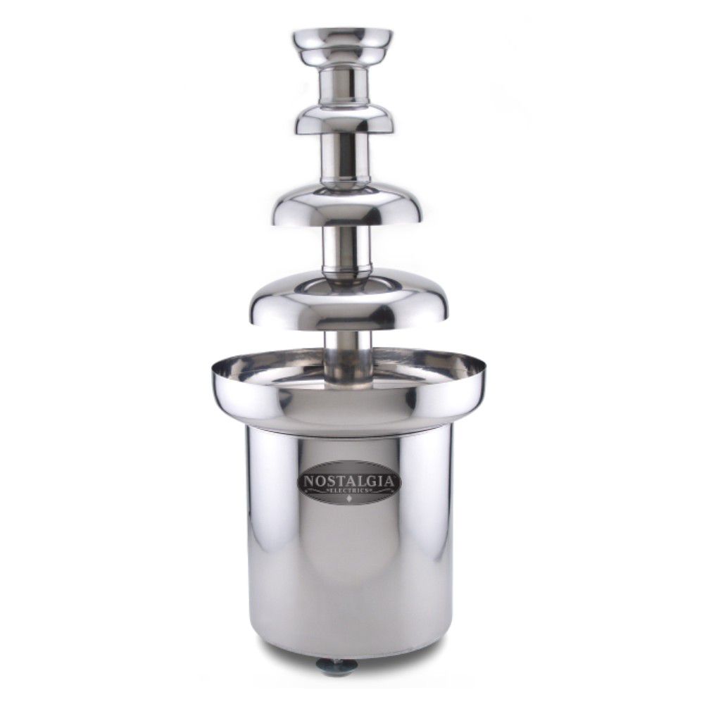 Small Kitchen Electrics on Nostalgia Electrics Commercial Fondue Fountain   Stainless Steel