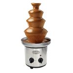 Nostalgia Electrics Chocolate Fondue Fountain - Stainless Steel by EMG