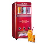 Nostalgia Electrics 18-Can Retro Refrigerated Vending Machine by EMG