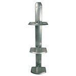 AeroGrow Wall Garden painted stainless unit - 3-shelf by Aerogrow