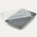 Click here to buy Range Kleen Covered cake pan (13 x 9) by Range Kleen.
