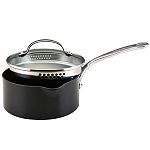Kitchen Aid Gourmet Reserved 2Qt covered straining saucepan
