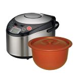 Essenergy VitaClay Gourmet Slow/Rice Cooker - 4.2 qt