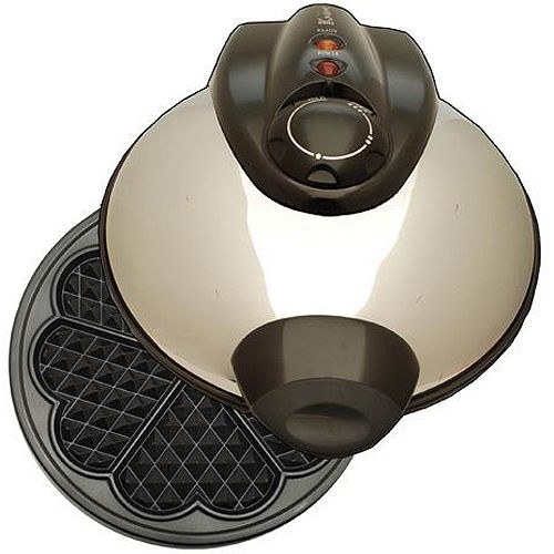 Euro-Cuisine Heart Design 8 Inch Waffle Maker - WM420 Best Price