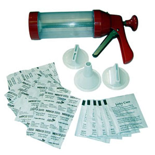 Nesco American Harvest Jumbo Jerky Works Kit - Large Jerky Gun and 5 Spices - BJX-5 Best Price
