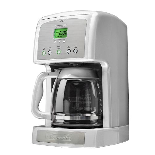 Kenmore 12-Cup Programmable Coffeemaker - White - 238002