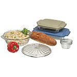 Anchor Hocking 10 pc. Oven Basics Crystal Prep and Bake Set