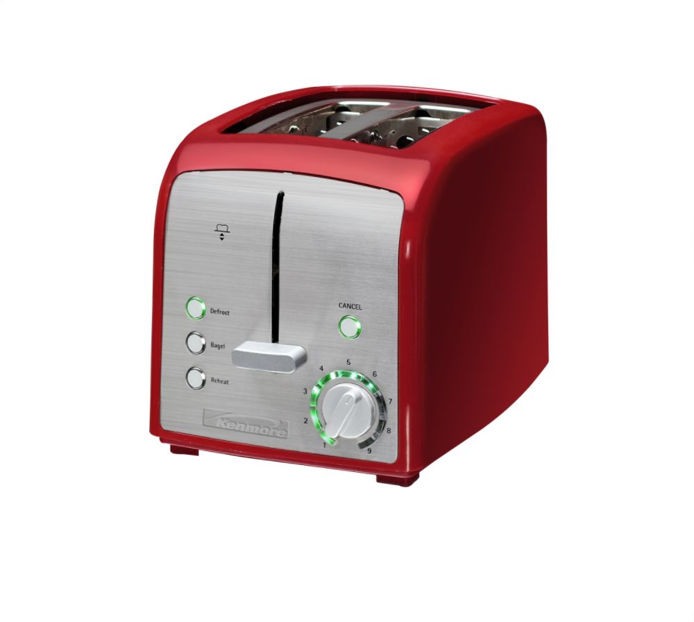 Kenmore 2 Slice Toaster - Black/Stainless