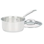 Cuisinart Chefs Classic 1-1/2 Qt. Stainless Steel Saucepan w/Cover