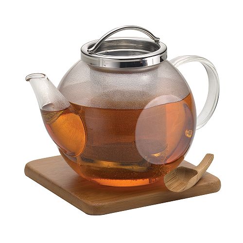 BonJour Coffee and Tea Harmony Glass Teapot - 53406 Best Price