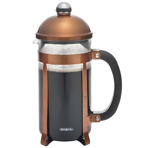 BonJour Coffee and Tea Maximus 8 Cup French Press - Copper - 53779 Best Price