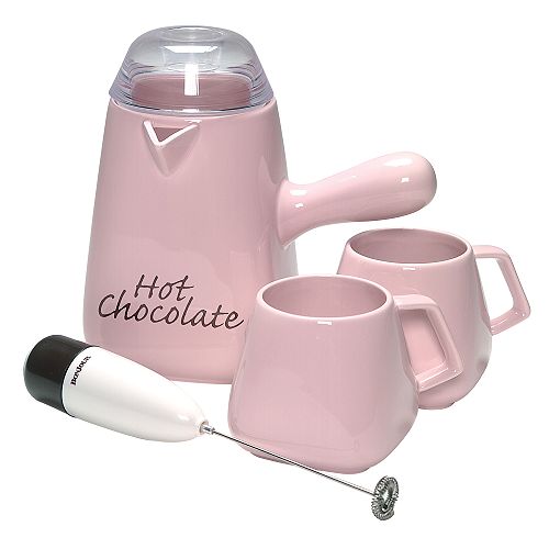 BonJour Chocolate Hot Chocolate Maker Set - Pink - 53821 Best Price