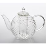 BonJour Coffee & Tea Les Amies Collection Swirl Round Teapot