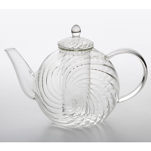 BonJour Coffee and Tea Les Amies Collection Swirl Round Teapot - 53841 Best Price