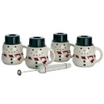 BonJour Chocolate Snowman Hot Chocolate Set