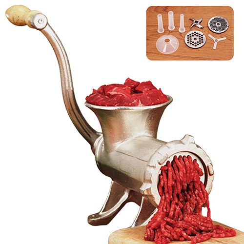 Prago Deluxe Heavy Duty Meat Grinder - 362201W Best Price