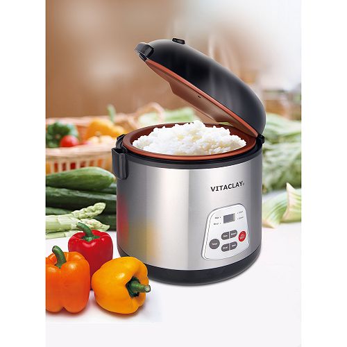 Vita Clay Vitaclay Rice N Slow Cooker 6 Cup - 107072 Best Price