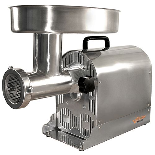 Prago #22 1 HP S/S Pro Meat Grinder - 082201W Best Price