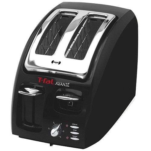 T-Fal Avant Classic 2-Slice Toaster; Black - 8746002 Best Price