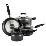 Hamilton Beach 7pc Nonstick Elite Cookware Set - Black