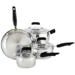 Hamilton Beach 7pc Stainless Steel Elite Cookware Set