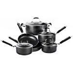 Hamilton Beach 10pc Nonstick Signature Cookware Set - Black