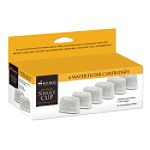 Keurig Charcoal Water Filter Cartridges, 6 Count Box
