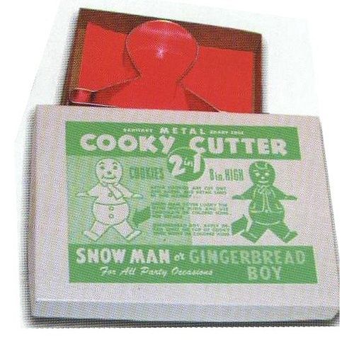  C. L. Biggs Snowman or Gingerbread Cookie Cutters