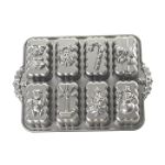 Nordic Ware HOLIDAY MINI LOAVES PAN - EIGHT CAVITY