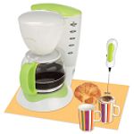 Kalorik Sunny Morning Lime 10 Cup Coffee Maker: 2 mugs and 1 frother