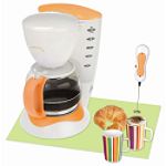 Kalorik Sunny Morning Tangerine 10 Cup Coffee Maker: 2 mugs and 1 frother