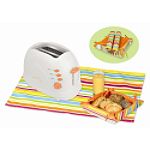 Kalorik Sunny Morning Tangerine 2 Slice Toaster: 2 table mats and 1 bread basket