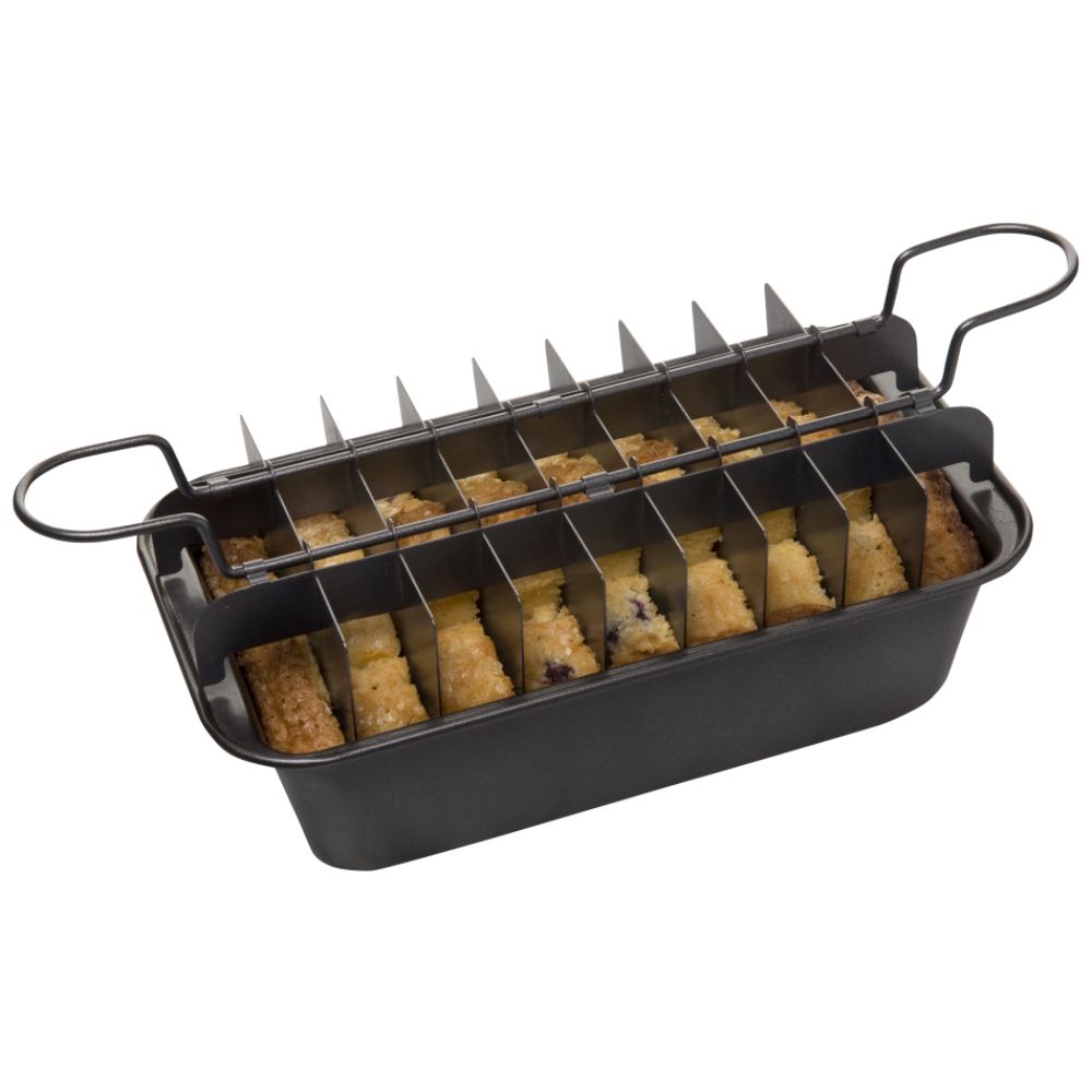 Chicago Metallic Slice Solutions Loaf Pan Set