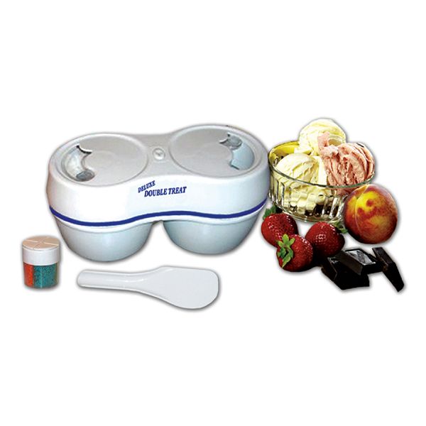 Koolatron Deluxe Double Treat Ice Cream Maker - FT03