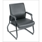 Boss Office Products Caressoft Guest Chair with Sled Base