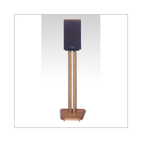 Buy Wood Technology Solid Cherry Hardwood Series 26 in. Speaker Stand